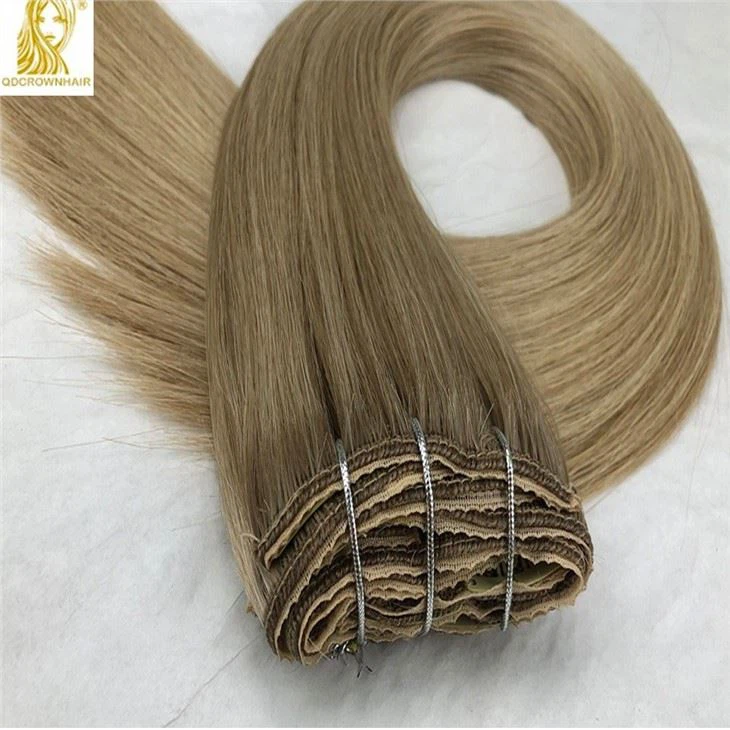 Human Hair Extension With Clip